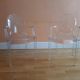 Pair of Louis Ghost Chairs, design Philippe Starck, Kartell edition