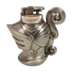 Briquet de collection, casque médiéval