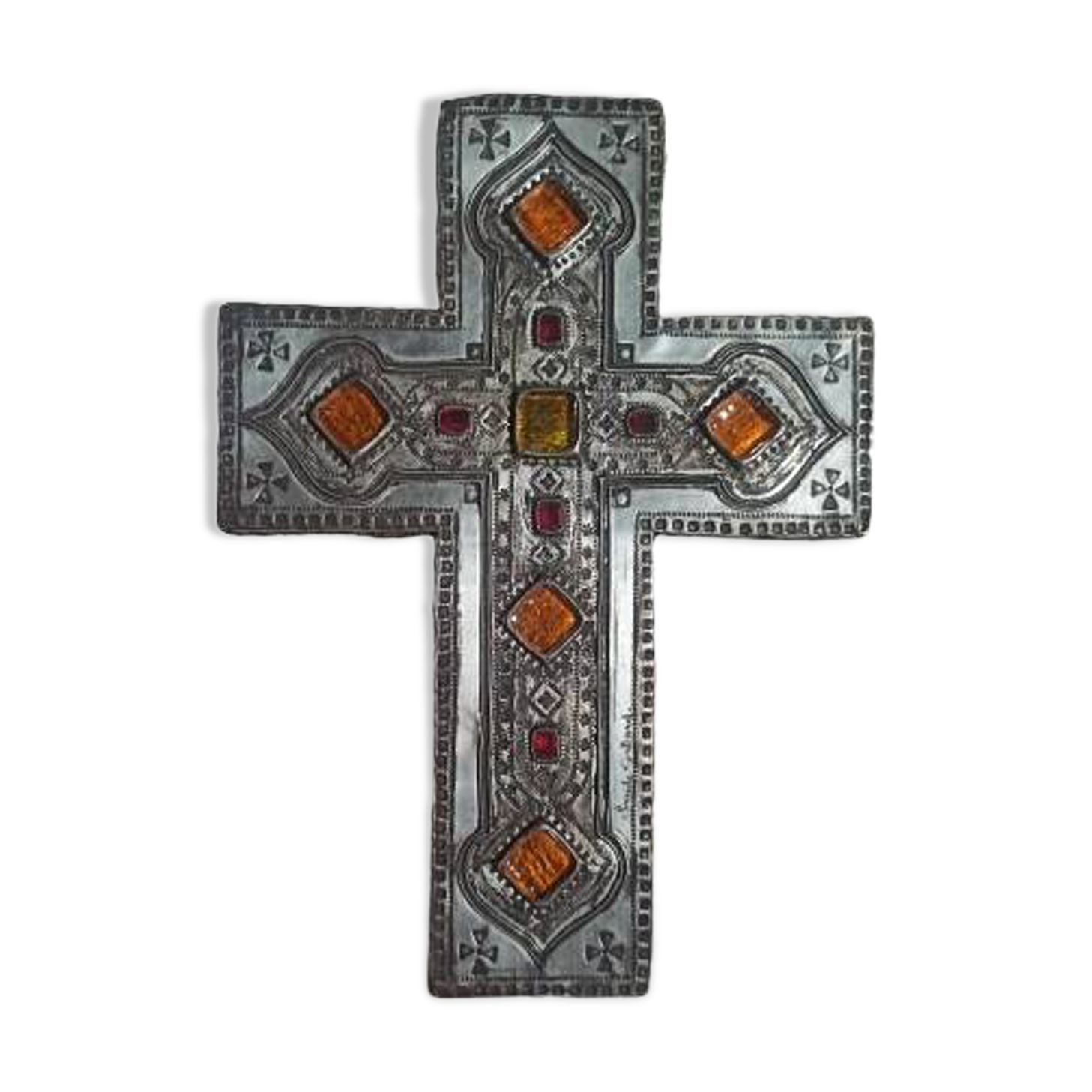 Medieval wall cross