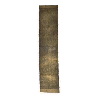 Dark Green Turkish Vintage Runner Rug 65x298Cm SK 241300