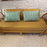 Rattan bench