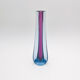 Soliflore Murano Flavio Poli Sommerso Blue Violet 30cm 479g