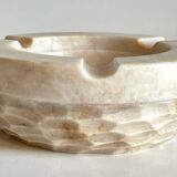 Brutalist marble ashtray