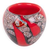 Spectacular Murano glass bowl, Italy 1980’s