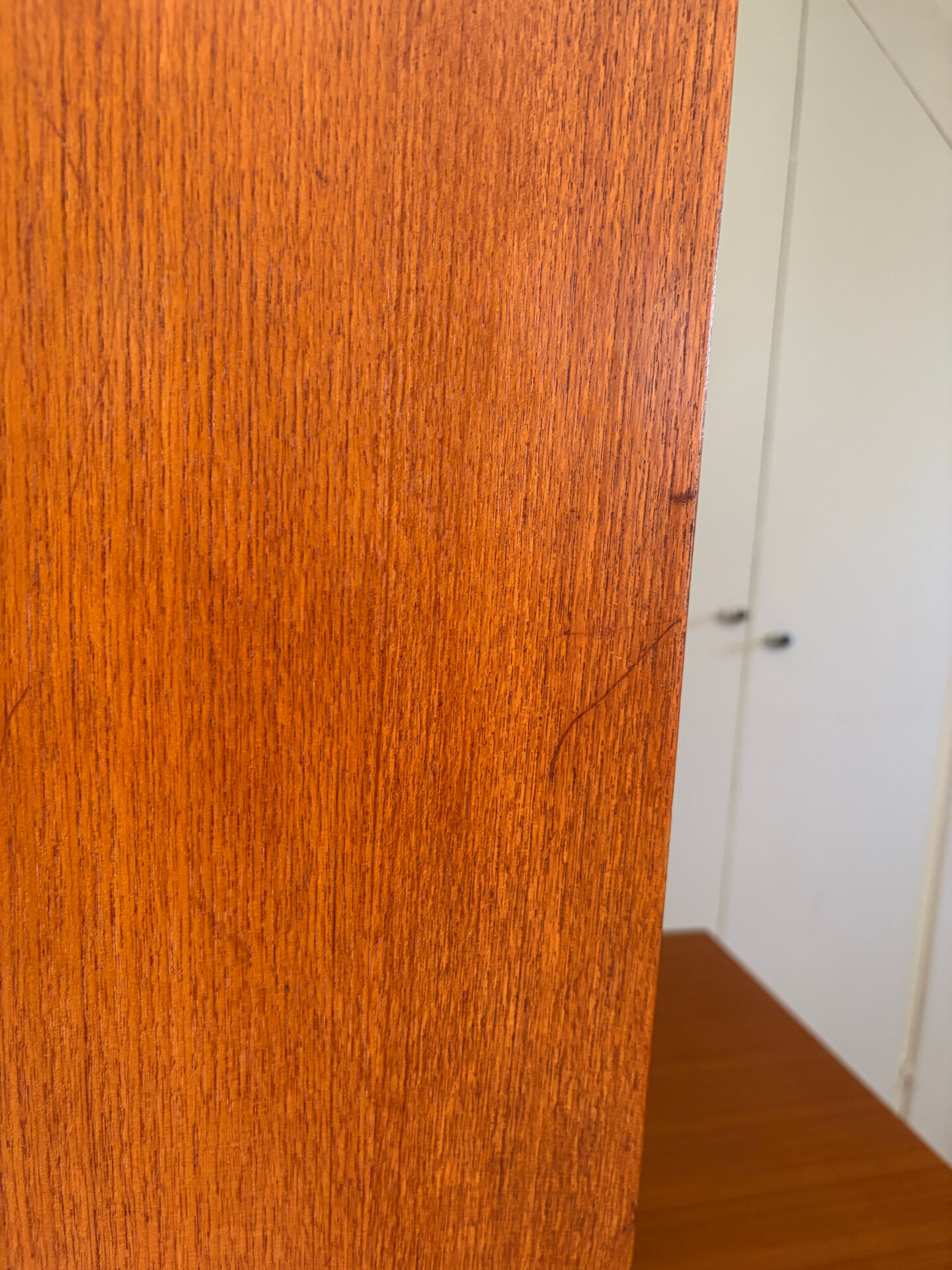 Vintage Scandinavian library secretary