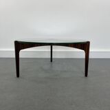 Rosewood coffee table by Sven Ellekaer for Christian Linneberg Mobelfabrik, 1960s