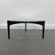 Table basse en palissandre par Sven Ellekaer pour Christian Linneberg Mobelfabrik, années 1960