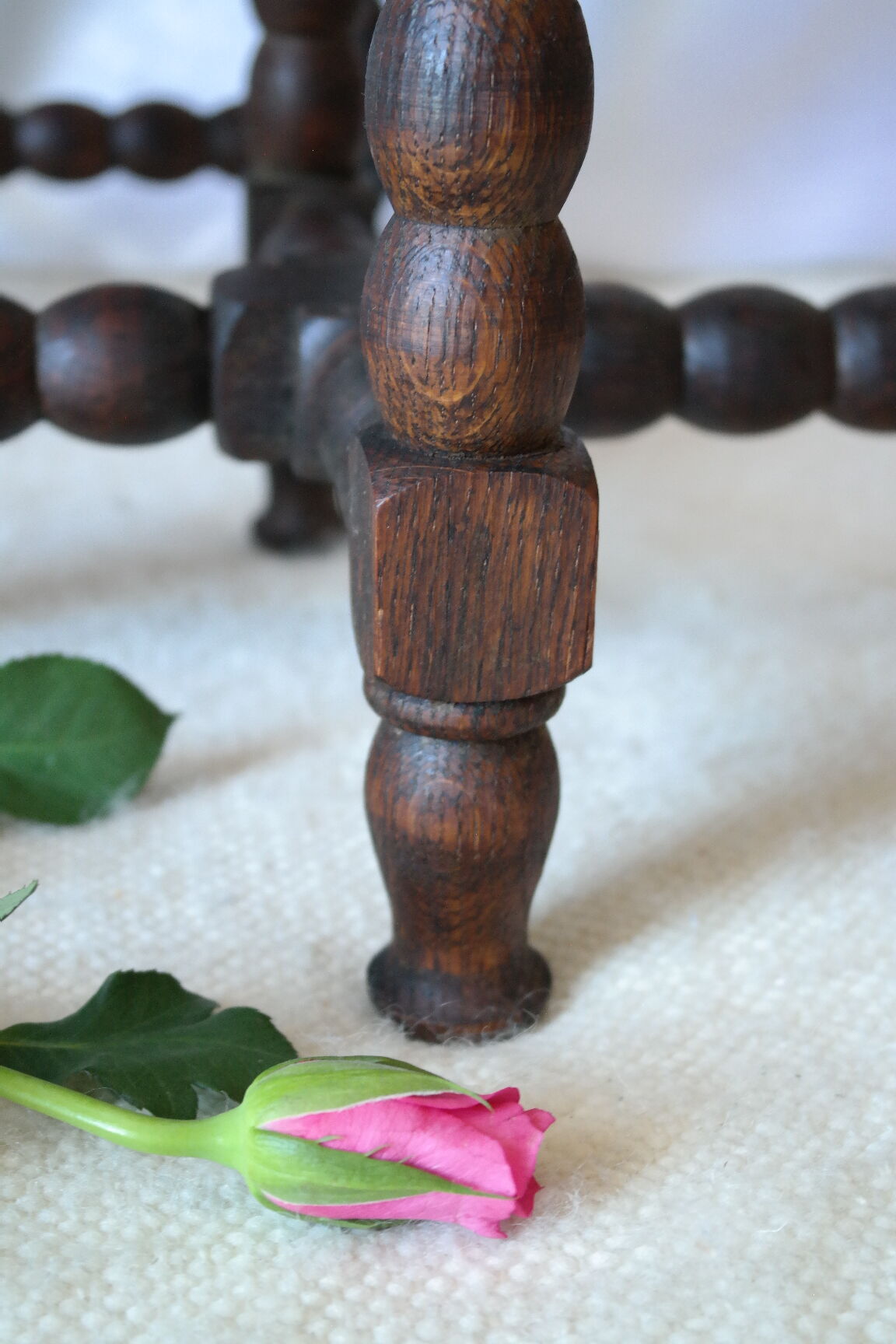 Pair of Louis XIII style harnesses in old oak