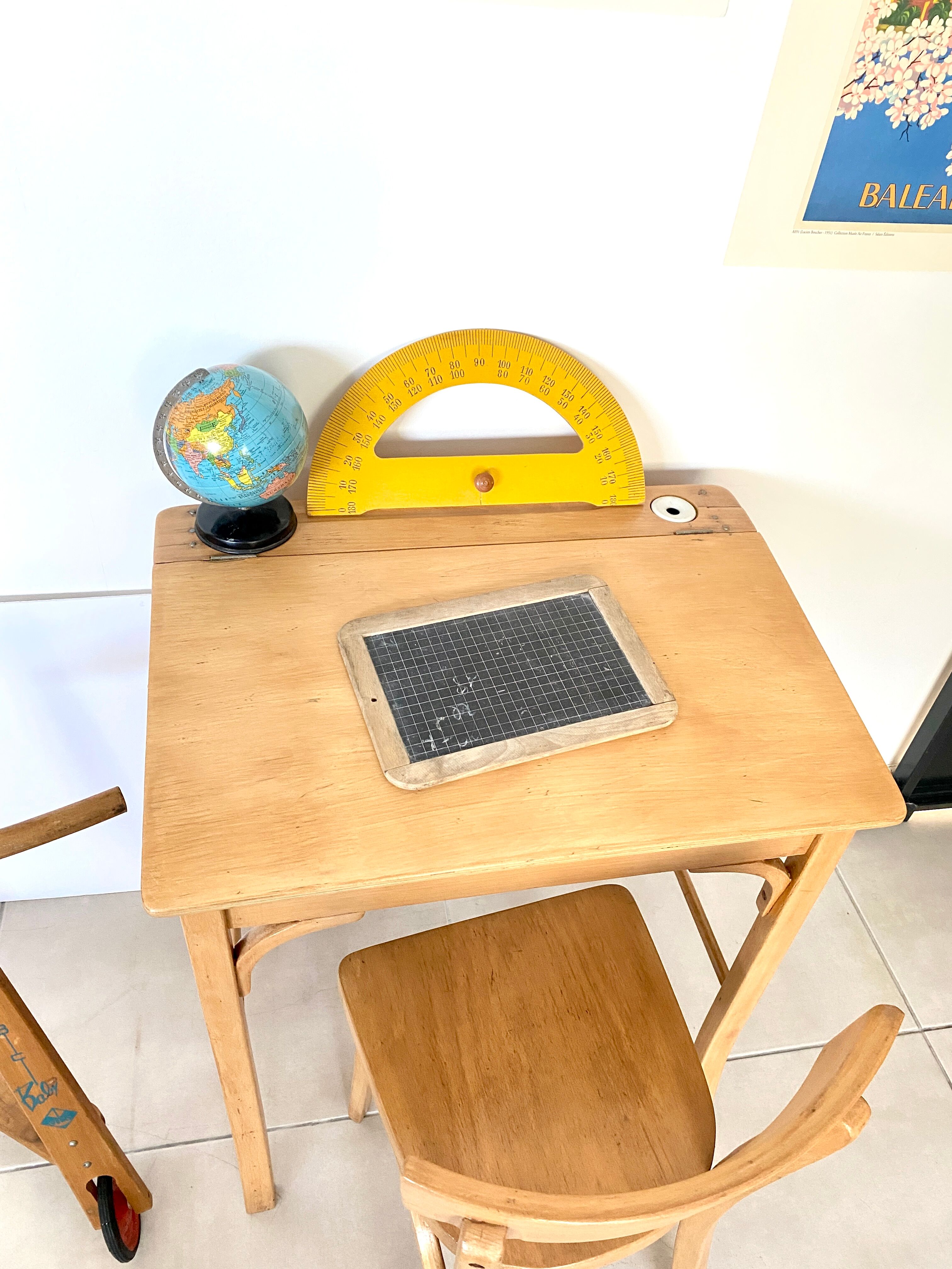 Baumann desk and children's chair set