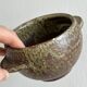 4 stoneware bowls.
