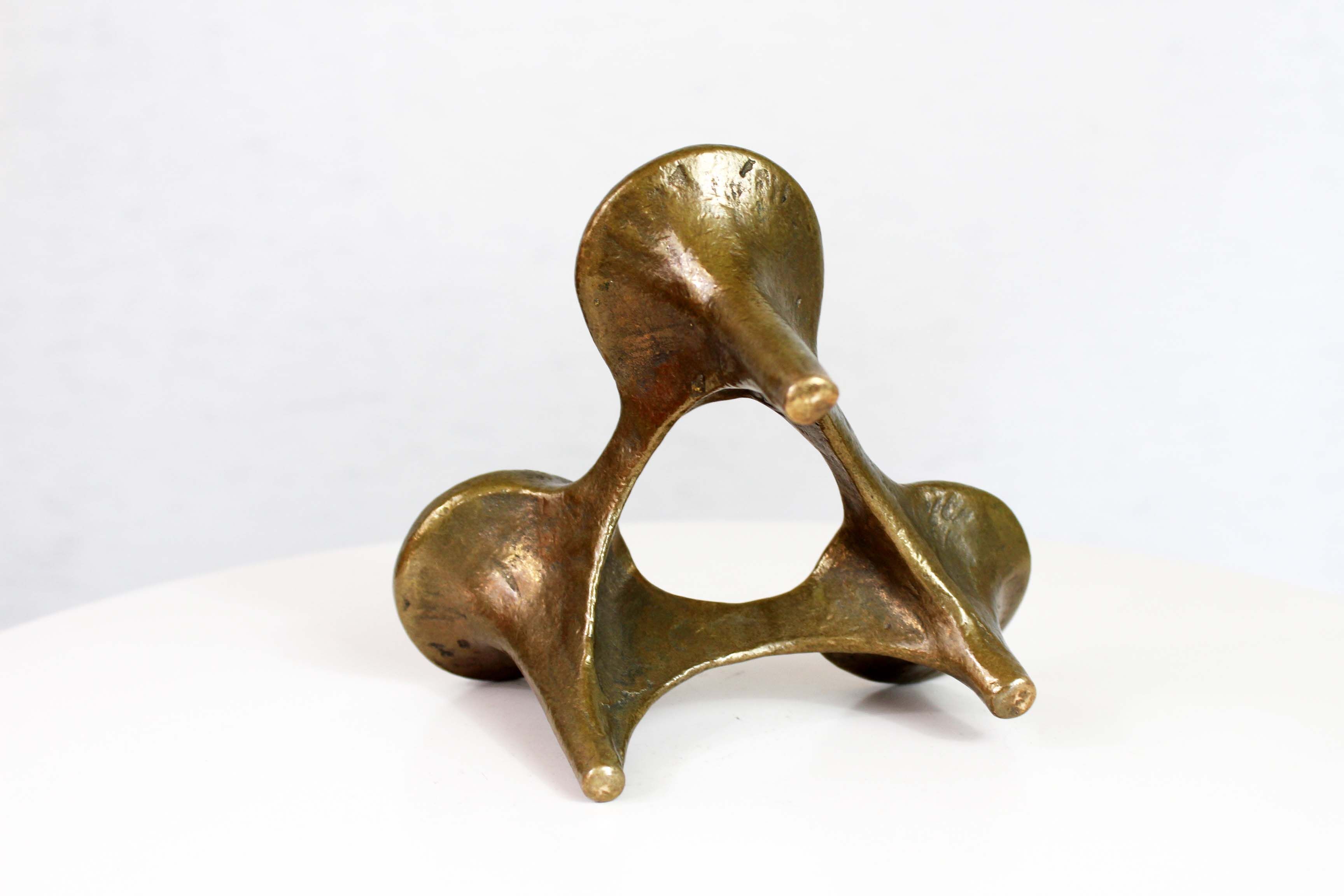 Candlestick brutaliste by Michael Harjes 1960