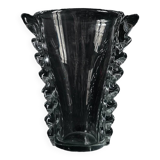 Large crystal vase