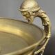 Pair of bronze sweet bowls.