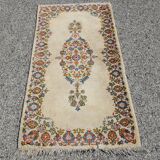 Tapis d'orient iran Kashan - entièrement fait main  - dimensions: 1.40 X 0.68 mètres