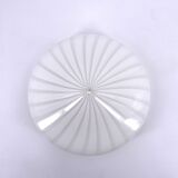 White Murano glass lamp