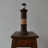 Lampe de table danoise en céramique du milieu du siècle