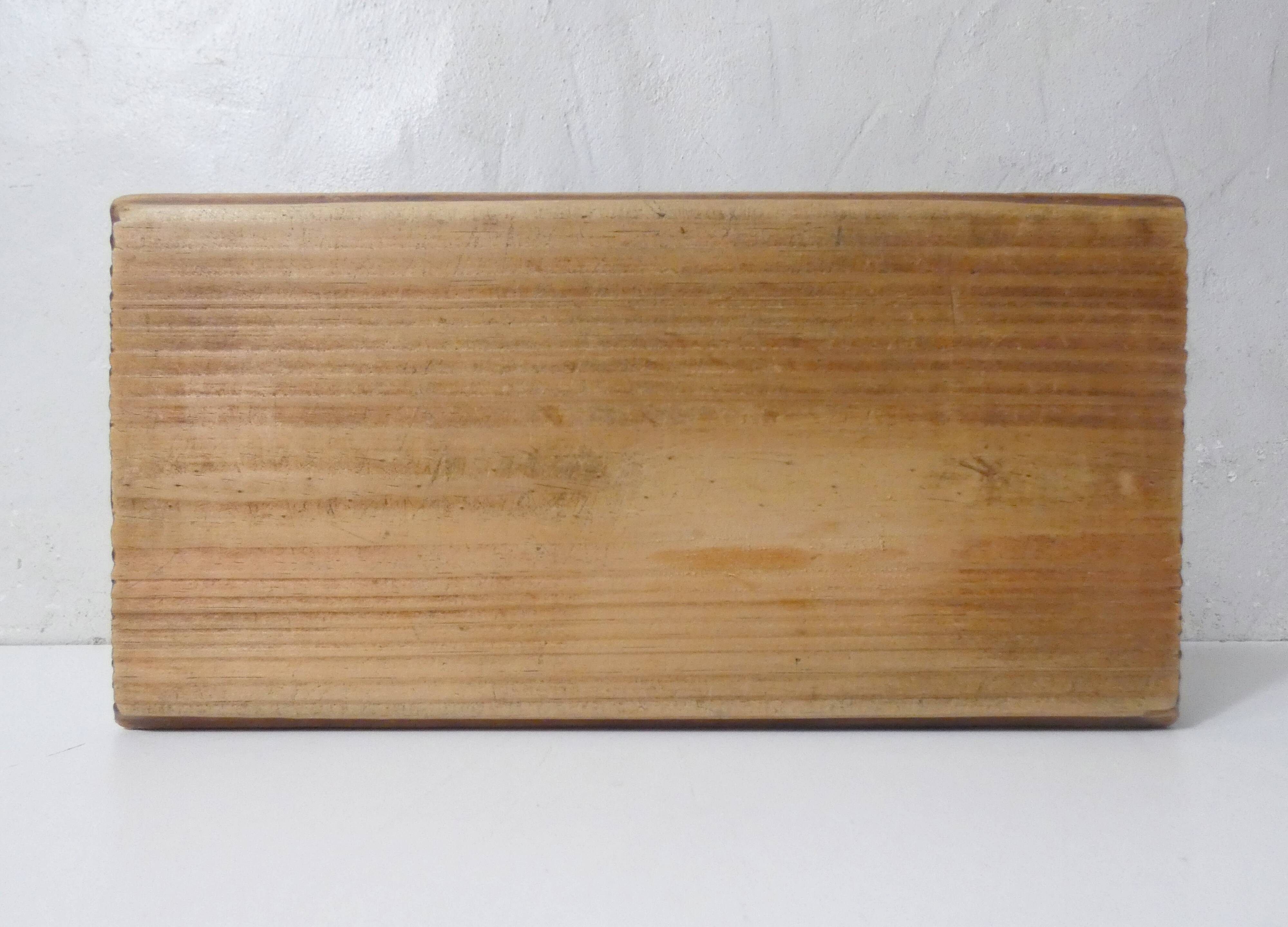 ancien petit Banc en bois marche pied vintage