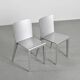 Pair of Alfa chairs by Hannes Wettstein, 2001, Molteni