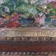 Peinture huile signee Paul Pierre Emiot - jarre provencale