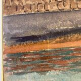 Tableau ancien, Marine vers 1950/1960