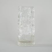 Glass vase Avena, Finnish design, 1960s, designer: Tapio Wirkkala