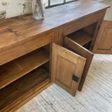 Row of pine loom furniture