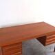 Mid-Century Teak Executive Desk by Torbjørn Afdal for Bruksbo, 1960s.