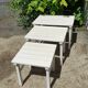 Tables gigognes de jardin