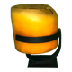 Flat iron candle holder