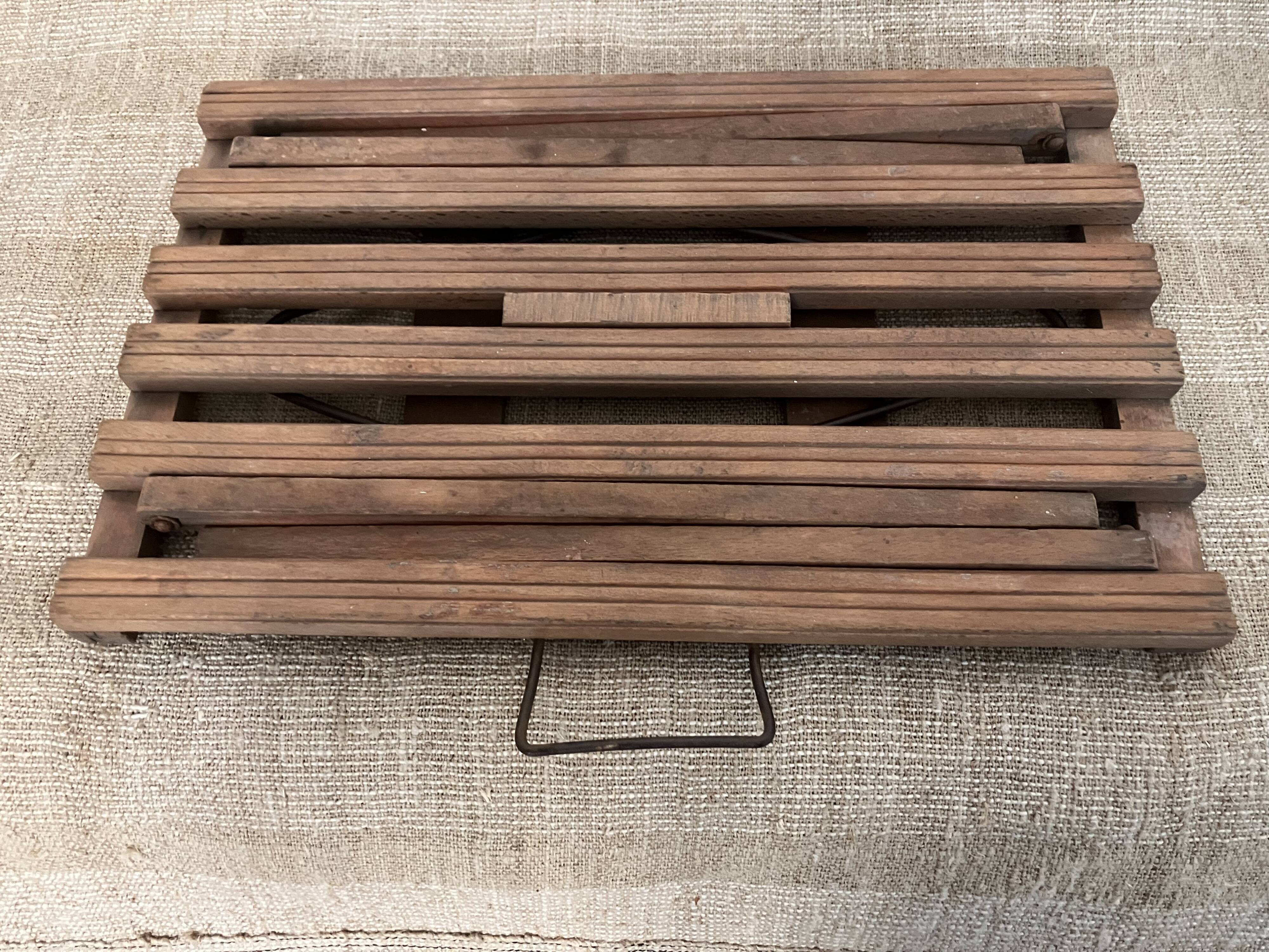 Folding stool for fisherman or painter