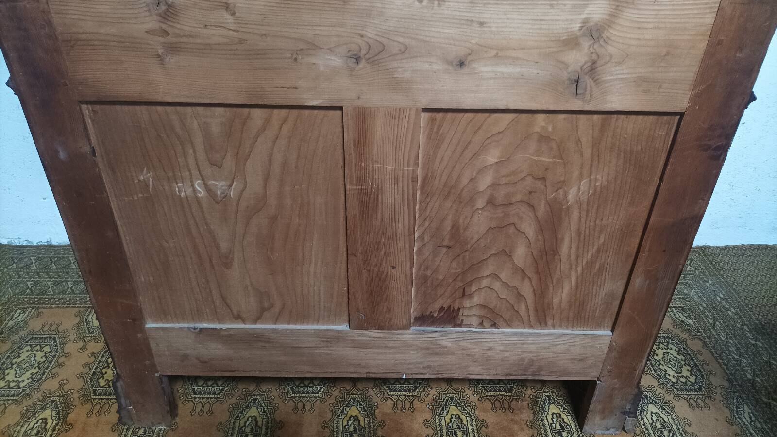 19th-century walnut Saint Hubert buffet