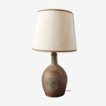 Lampe vintage en grès