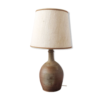 Lampe vintage en grès