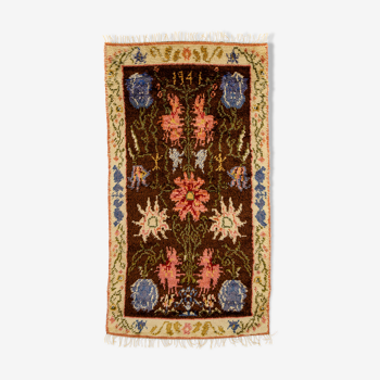 Tapis scandinave Jugendstil rya