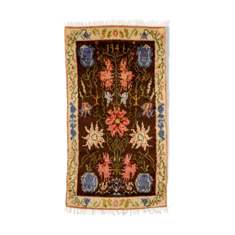 Tapis scandinave Jugendstil rya