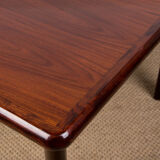 Danish Rosewood coffee table by Dyrlund 1970.