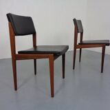 Set of Teak Dining Chairs Model 641P by Rudolf Glatzel for Thonet, 1960s