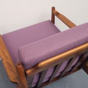 1960s armchair in lilac