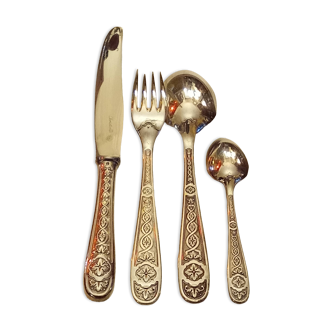 Christofle Villeroy pattern 4-piece cutlery set