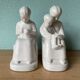 Dutch Schoonhoven ceramic bookends by Fancoise Carbius for NBC