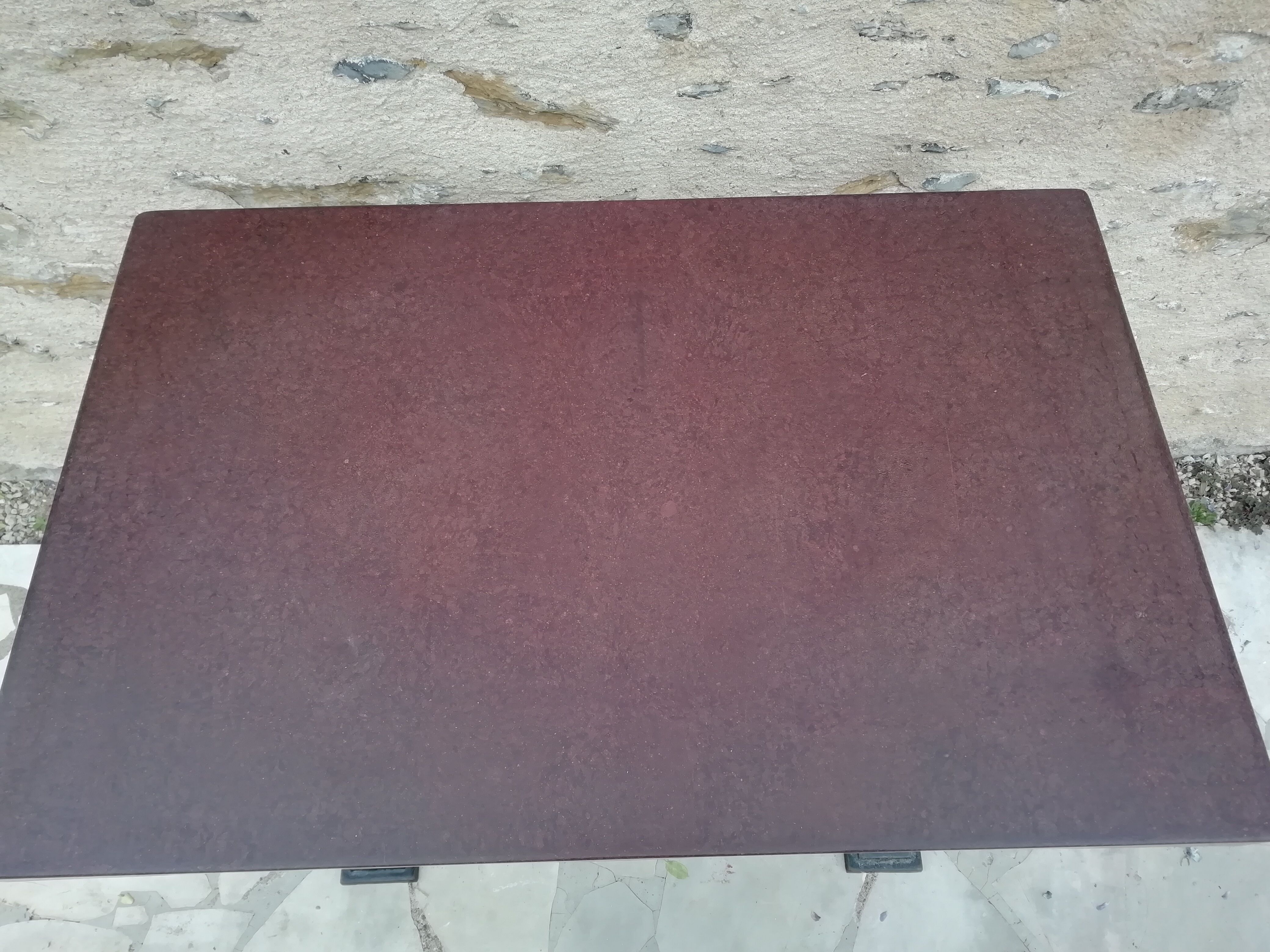 Lot of 4 tables bistro "Lelong"