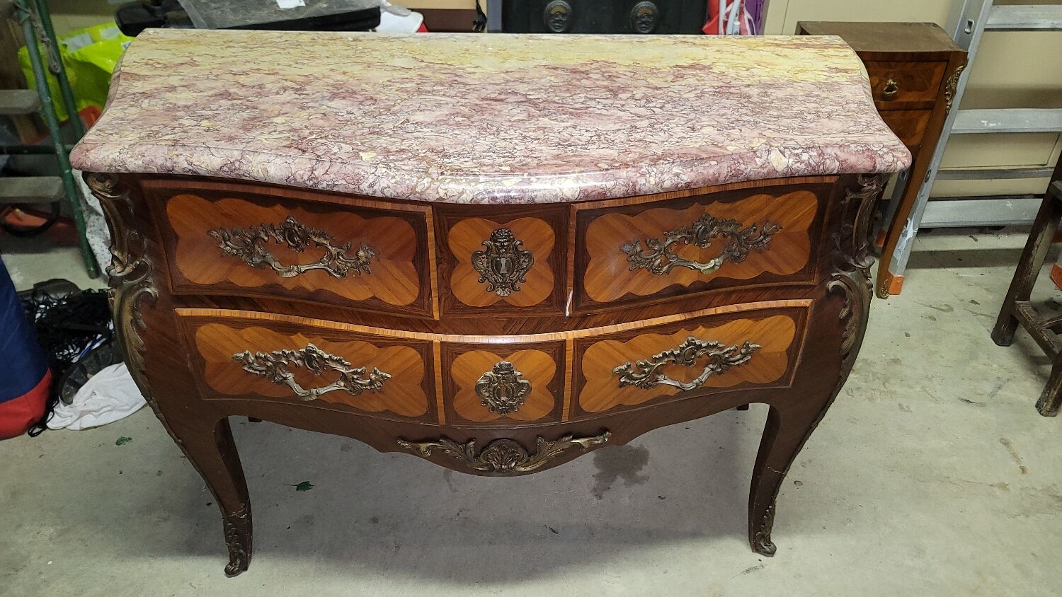 Louis XV style chest of drawers