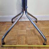 Vintage chrome metal coat rack, 1970s