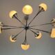 Lustre trompette vintage des années 70