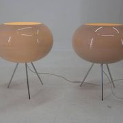 Modern Italian Glass and Steel Floor Lamp by Fontana Arte, 2010s