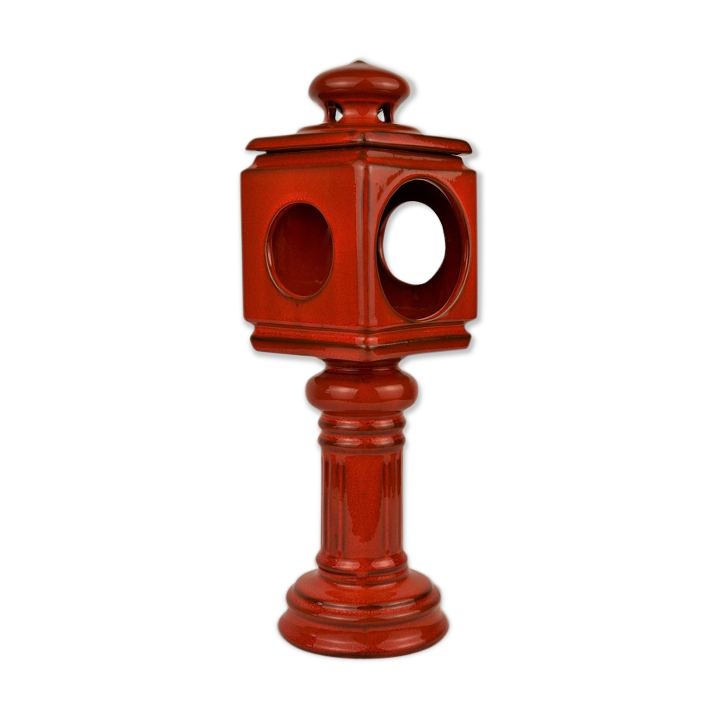 Vintage ceramic candlestick from the 70s