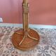 Rattan coat rack