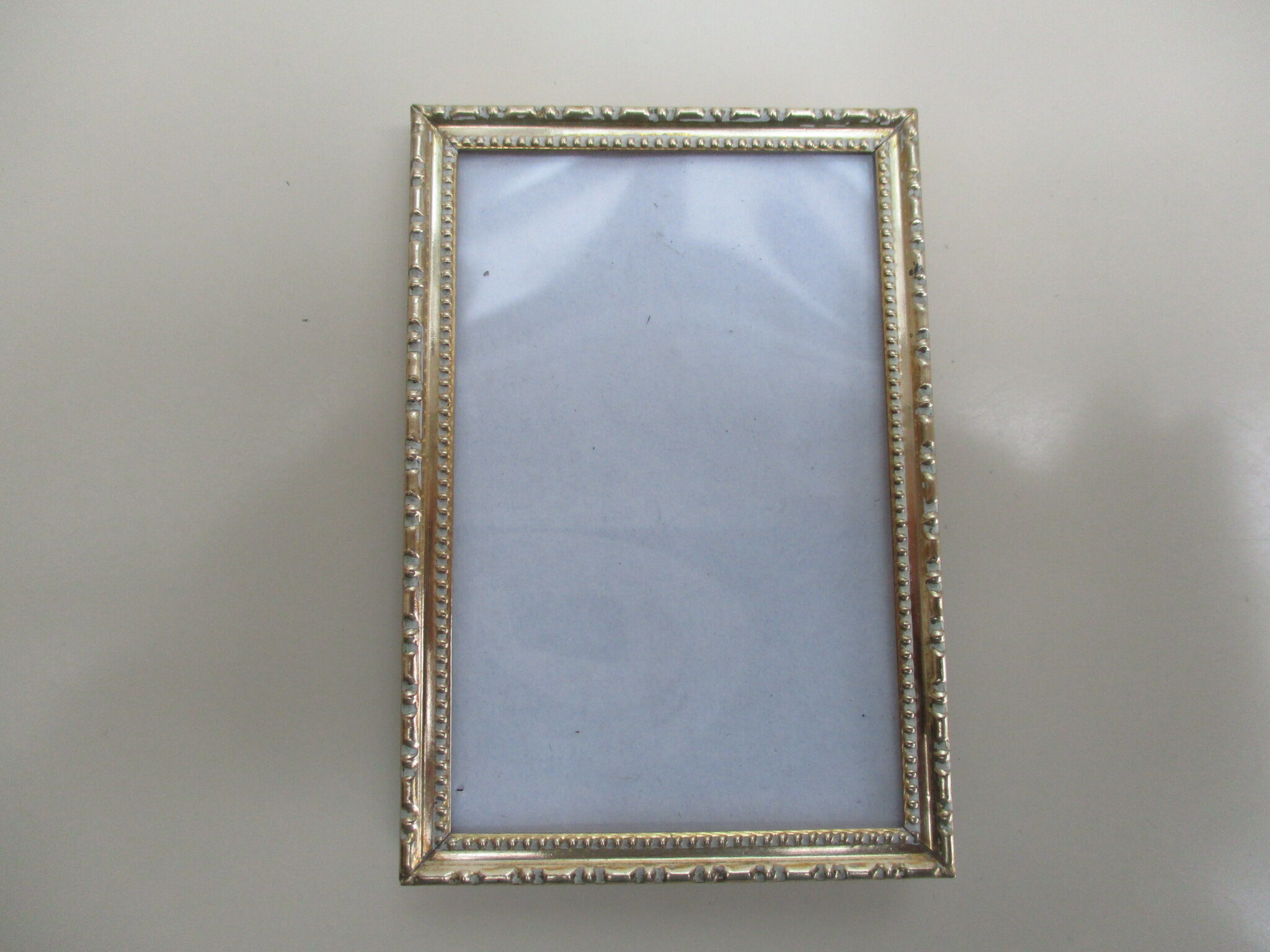 Brass photo wall frame