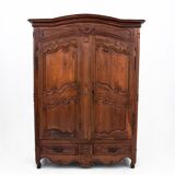 Garde-robe de style Louis, milieu du XIXe siècle
