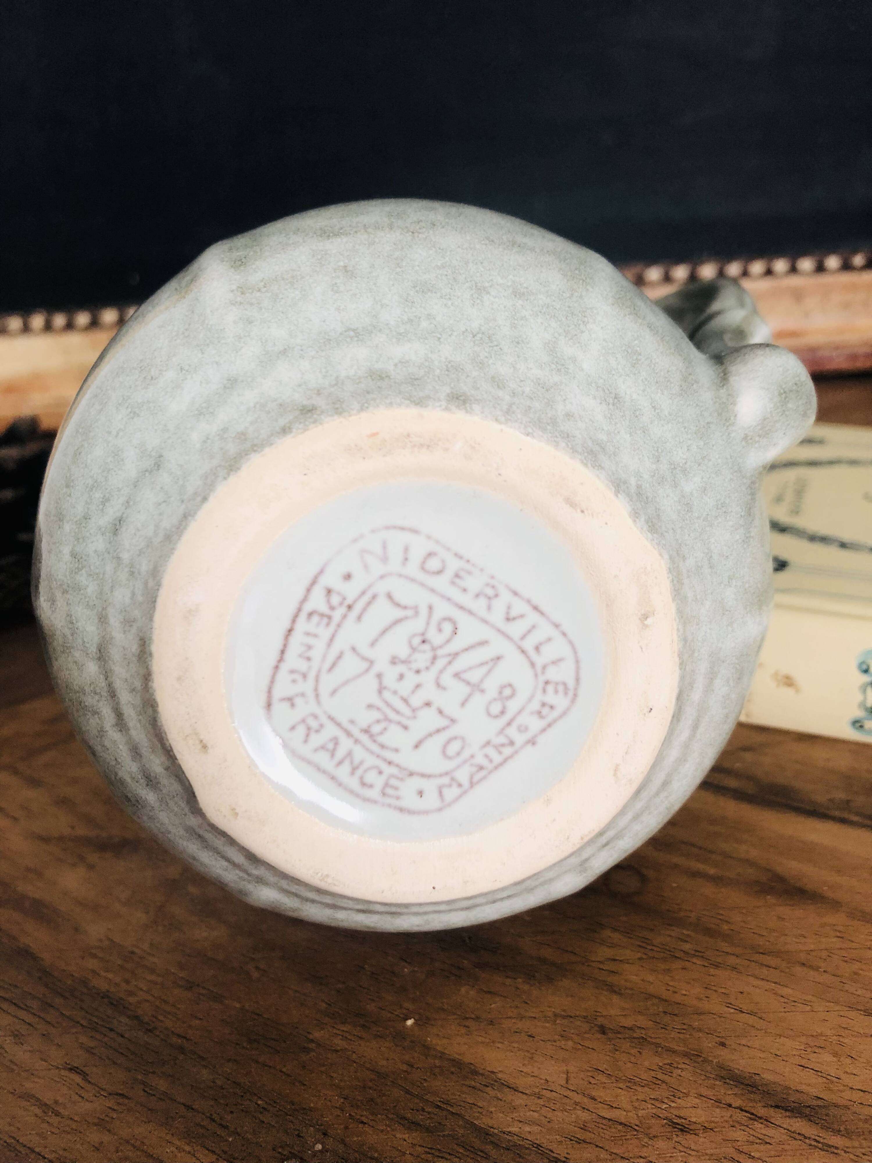 pot à lait, pot à lait Niderviller, vaisselle Niderviller